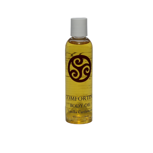 Body Oil COMFORTING vanilla cardamom - Trillium Herbal Company