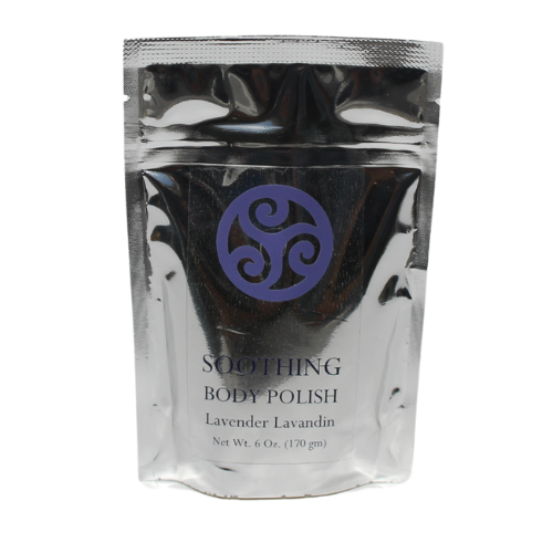 Body Polish SOOTHING lavender lavandin - Trillium Herbal Company