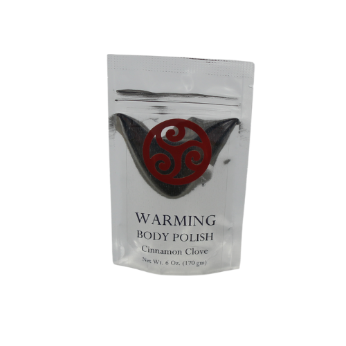Body Polish WARMING cinnamon clove - Trillium Herbal Company