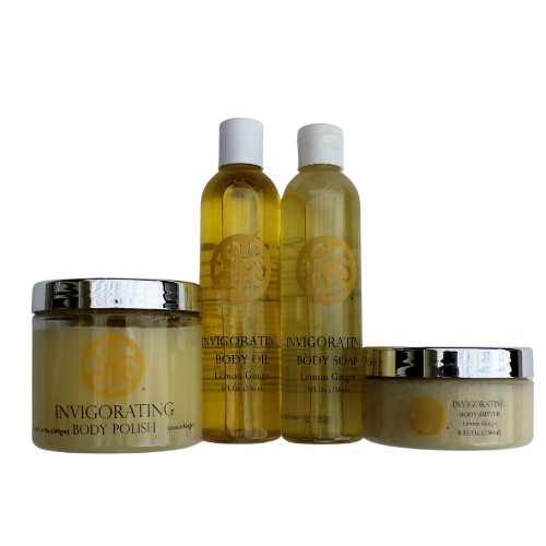 INVIGORATING Lemon Ginger Suites - Trillium Herbal Company