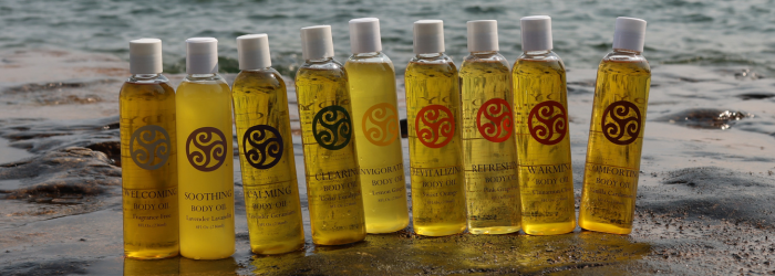Trillium's Organic Body Oil Lineup