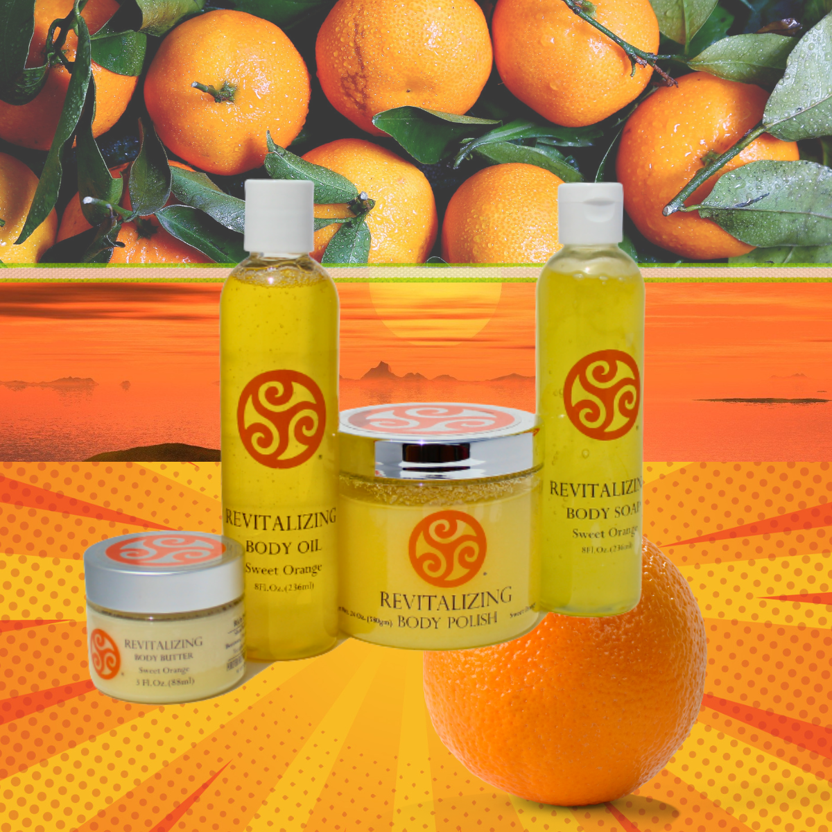 REVITALIZING sweet orange