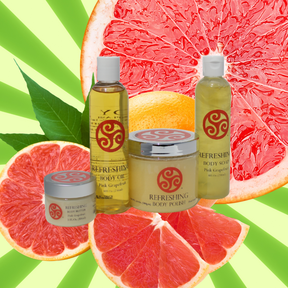 REFRESHING pink grapefruit