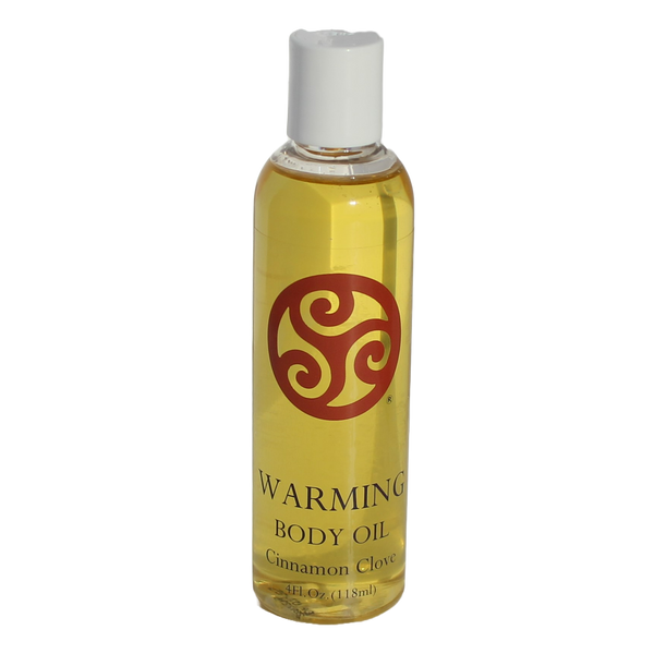 Organic massage oil with Cinnamon Essential Oil