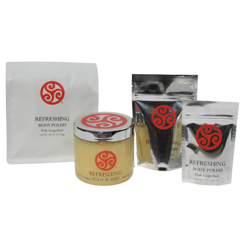 Body Polish REFRESHING pink grapefruit - Trillium Herbal Company