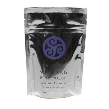 Body Polish SOOTHING lavender lavandin - Trillium Herbal Company