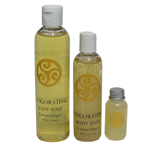 Body Soap INVIGORATING lemon ginger