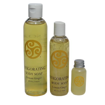 Body Soap INVIGORATING lemon ginger