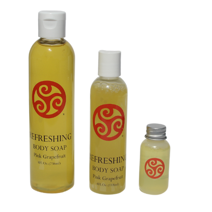 Body Soap REFRESHING pink grapefruit