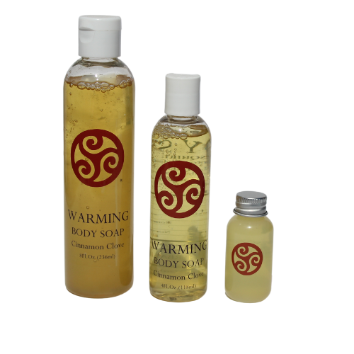 Body Soap WARMING cinnamon clove