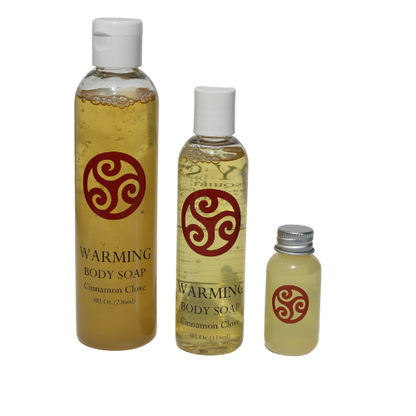 Body Soap WARMING cinnamon clove