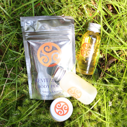 REVITALIZING sweet orange BUNDLES - Trillium Herbal Company
